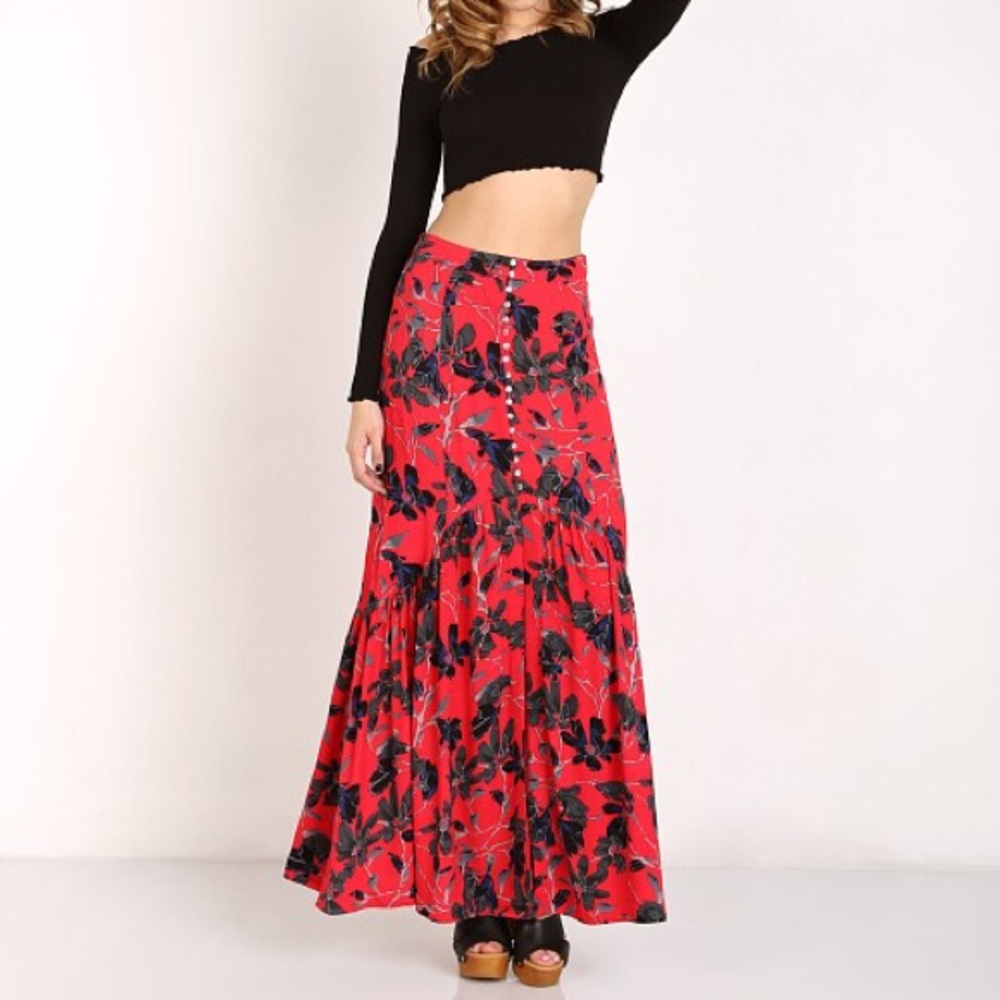 Free People Smooth Sailing Maxi Skirt - 2